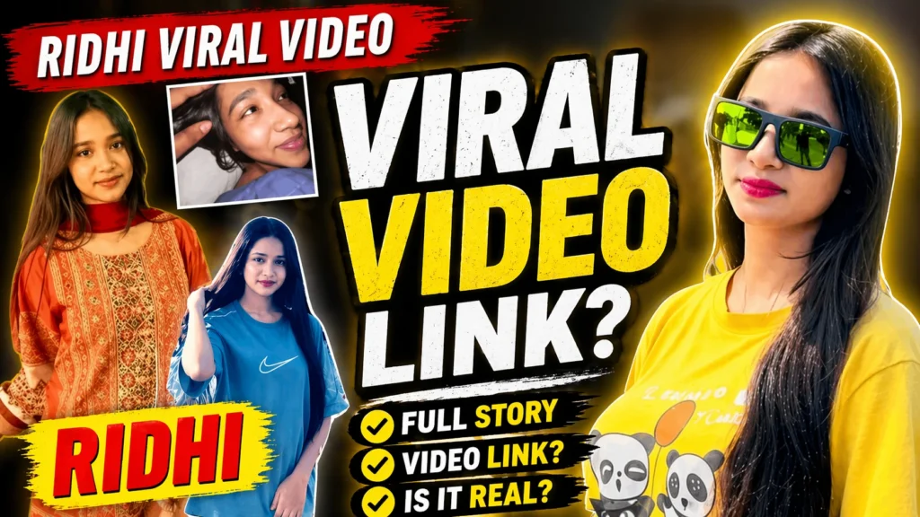 Ridhi Viral Video Link